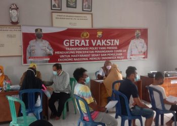 Pemdes Mundam Marap Fasilitasi Vaksinasi Massal Untuk Warga