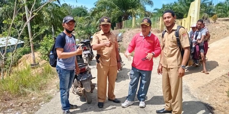 Pemdes Gajah Makmur Gelar Monev Pembangunan