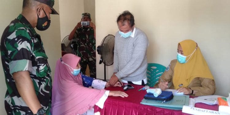 Pemdes Tanjung Medan Fasilitasi Vaksinasi Massal Untuk 3 Desa