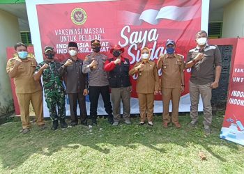 Kejar Target Herd Immunity, BIN dan Pemkab Mukomuko Gelar Vaksinasi Massal Warga dan Pelajar