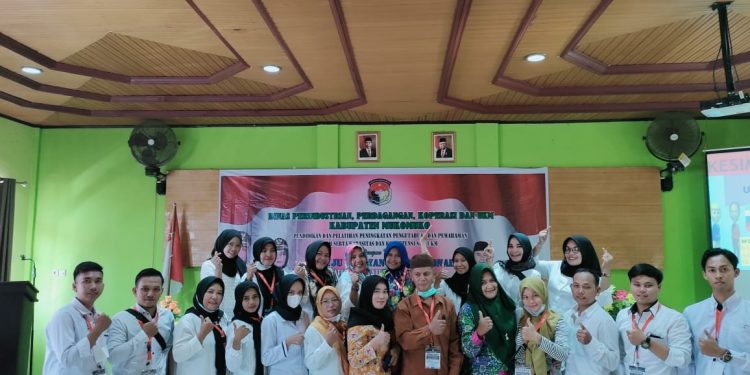 Tingkatkan Pengetahuan dan Pemahaman UKM, Disperindagkop & UKM Mukomuko Gelar Diklat