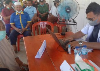 Herd Immunity, Pemdes Air Buluh Fasilitasi Vaksinasi Covid -19 Massal