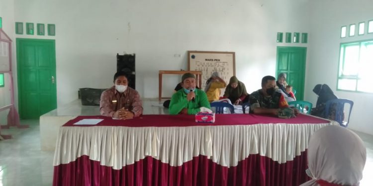 Mayoritas Warga Telah Divaksin, Pemdes Marga Mulia Apresiasi Antusias Warga