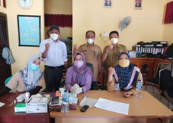 Kejar Target Herd Imunity, Pemdes Sibak  Fasilitasi Vaksinasi Massal