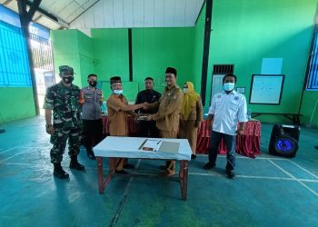 Sertijab Kades Medan Jaya, Akang Berharap Sinergitas dan Komunikasi yang Baik Selalu Terjaga Demi Kemajuan Desa