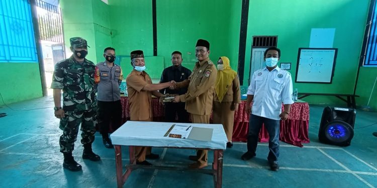 Sertijab Kades Medan Jaya, Akang Berharap Sinergitas dan Komunikasi yang Baik Selalu Terjaga Demi Kemajuan Desa