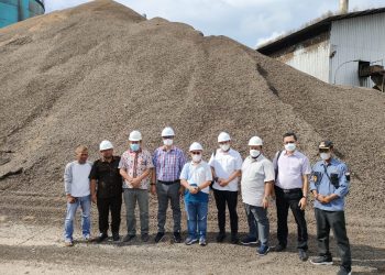 Bupati Sapuan dan PT. Waskita Karya Infrastruktur (WKI) Survey Langsung Lokasi Pembangunan Pelabuhan