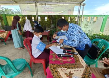 Tagetkan Herd Imunity, MIN 1 Mukomuko Gelar Vaksinasi Massal Anak Usia 6-11 Tahun