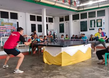 Tingkatkan Imun Tubuh, PT.DDP Gelar Open Turnamen Exhibition II Tenis Meja Tingkat Provinsi Bengkulu