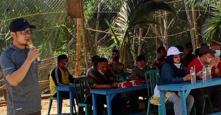 Desa Arga Jaya, Karang Taruna Tunas Bakti Gelar Turnamen Bola Voli dalam Rangka Hari Jadi Ke-4