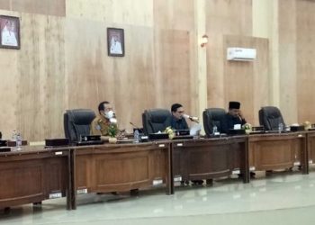 DPRD Mukomuko : Rapat Paripurna Penyampaian Laporan Keterangan Pertanggungjawaban (LKPJ) tahun 2021 Kembali  Digelar