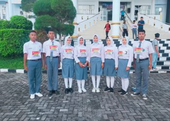 Paskibraka MAN 1 Mukomuko Kembali Harumkan Nama Kemenag Mukomuko