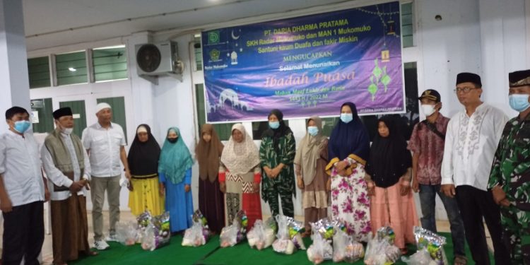 Berbagi di Bulan Ramadhan, PT. Daria Dharma Pratama (DDP) Santuni Kaum Duafa & Fakir Miskin
