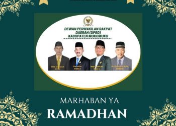 UCAPAN SELAMAT RAMADHAN DPRD KABUPATEN MUKOMUKO  (03 MARET 2022)