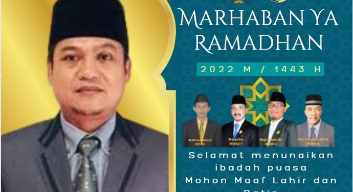 UCAPAN SELAMAT RAMADHAN KETUA KOMISI II DPRD KABUPATEN MUKOMUKO (03 MARET 2022)