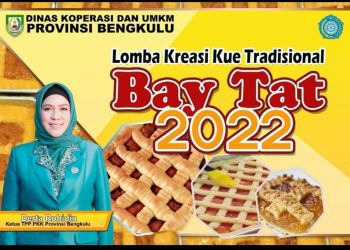 TP PKK Bengkulu Gelar Lomba Kreasi Kue Tradisional