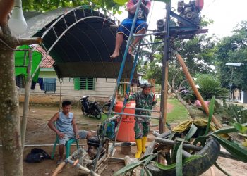 Pembuatan Sumur Bor : Kodim 0428/MM Membantu Pengadaan Pasokan Air Bersih Warga Desa