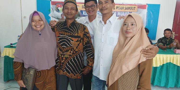Semangat Kebersamaan, Pemdes Tirta Mulya Gelar Serah Terima Jabatan Kades & Pisah Sambut
