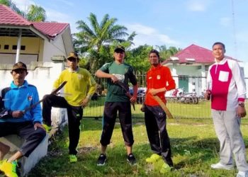 Pemdes Air Buluh, Terapkan PHBS Melalui Gotong-Royong Kebersihan Lingkungan