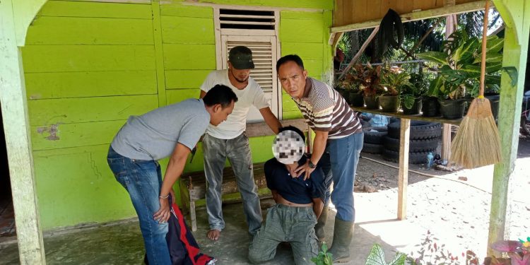 Akhir Perjalanan: Polsek Sungai Rumbai Berhasil Mengamankan DPO Polres Rejang Lebong