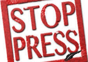 STOP PRESS !!