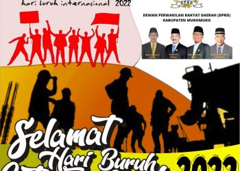 Banner DPRD Hari Buruh Internasional 2022