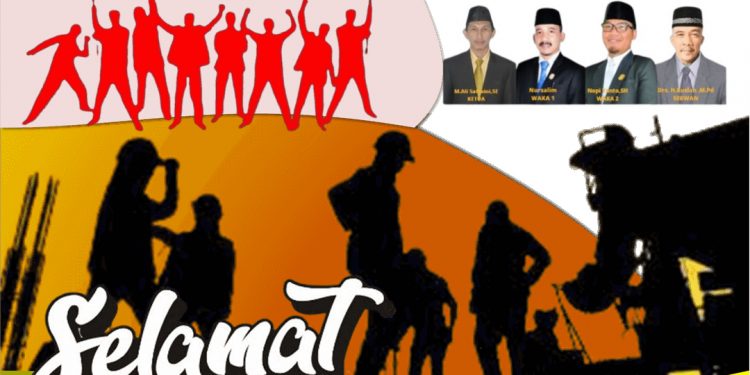 Banner DPRD Hari Buruh Internasional 2022