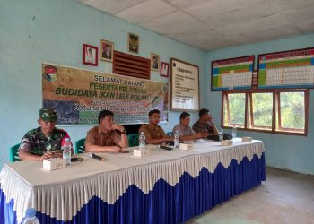 Program Ketahanan Pangan Desa : Pemdes Tanjung Medan Gelar Pelatihan Budidaya Ikan Lele