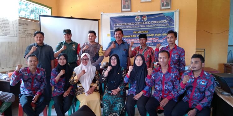 Perlindungan Anak dan Perempuan : Pemdes Semambang Makmur Gelar Pelatihan Kelembagaan