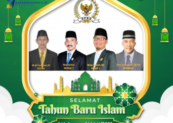 Banner Ucapan Tahun Baru Islam Pimpinan DPRD Kabupaten Mukomuko