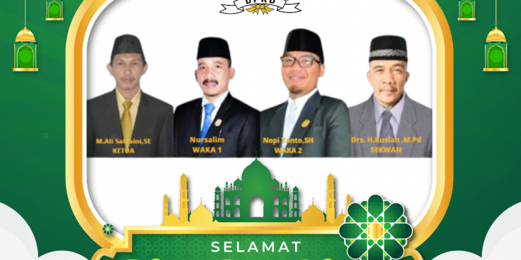 Banner Ucapan Tahun Baru Islam Pimpinan DPRD Kabupaten Mukomuko