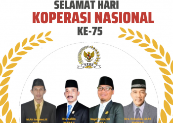 Banner Ucapan Hari Koperasi Nasional Pimpinan DPRD Kabupaten Mukomuko