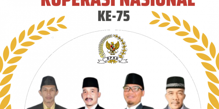 Banner Ucapan Hari Koperasi Nasional Pimpinan DPRD Kabupaten Mukomuko