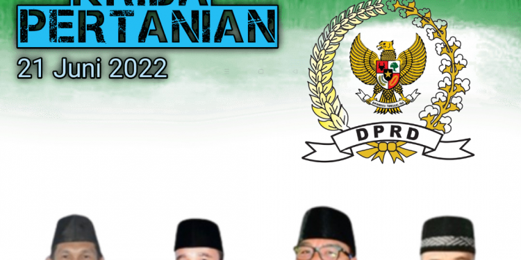 Banner Ucapan Selamat Hari Krida Pertanian, Pimpinan DPRD Kabupaten Mukomuko
