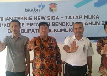 Tingkatkan Kapasitas dan Kinerja Tenaga Penyuluh, BKKBN Povinsi Bengkulu Gelar Pelatihan Teknis NEW SIGA