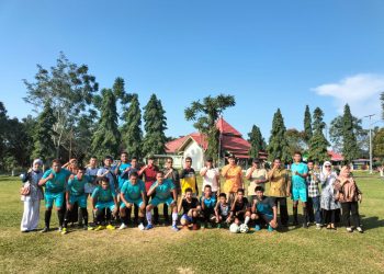 Sambut dan Meriahkan Dirgahayu RI ke 77, Kelurahan Bandaratu Gelar Turnament Futsal Antar RT