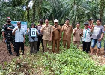 Meningkatkan Pembangunan Desa , Pemdes Tirta Mulya Gelar Titik Nol Pembangunan