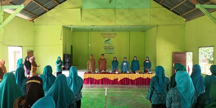 Pokja III TP PKK Kabupaten Mukomuko Gelar Penilaian Hatinya PKK Desa Semundam Kecamatan Ipuh