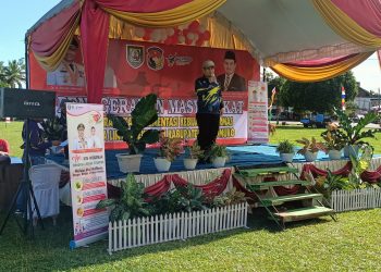 Dinkes Provinsi Bengkulu : Lintas Sektor Kecamatan Ipuh Kampanyekan Germas