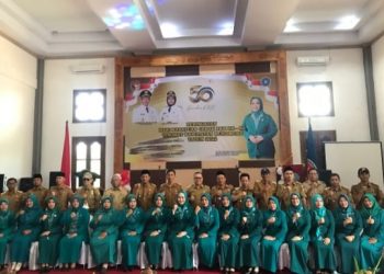 TP-PKK Kabupaten Mukomuko Gelar HKG PKK ke 50 Tahun 2022