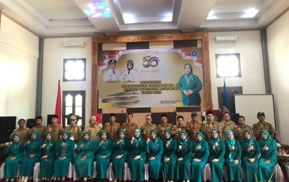 TP-PKK Kabupaten Mukomuko Gelar HKG PKK ke 50 Tahun 2022