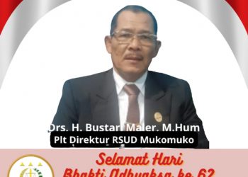 Banner Ucapan Hari Bhakti Adhyaksa ke 62