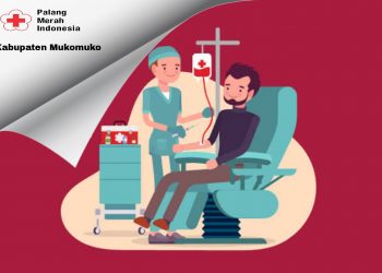 PMI Kabupaten Mukomuko Gelar Baksos Pengobatan dan USG Gratis