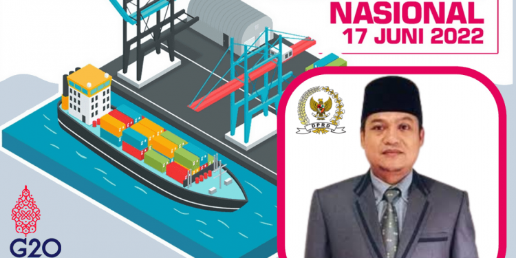 Banner Ucapan Dermaga Nasional, Ketua Komisi II DPRD Kabupaten Mukomuko