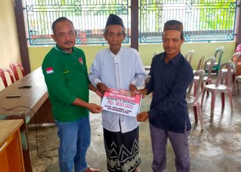 Pemdes Tanjung Jaya : Keluarga Penerima Manfaat Terima BLT-DD Bulan 7,8 dan 9 Tahun 2022