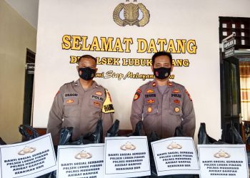 Polsek Lubuk Pinang Salurkan Sembako Kepada Warga Kurang Mampu Dampak Kenaikan Harga BBM