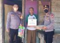 Polsek Pondok Suguh Beri Bantuan Sembako Untuk Masyarakat Kurang Mampu dan Terdampak Kenaikan Harga BBM
