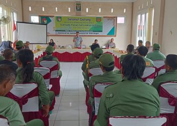 Tingkatkan Kapasitas, Kecamatan Ipuh Gelar Bimtek Satlinmas Desa
