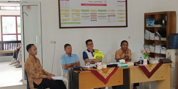 BKAD UPK DAPM Mitra Mandiri Bersama Kecamatan Ipuh Gelar MAD Triwulan Ke III Tahun 2022