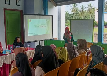Mencegah Penyalahgunaan Narkoba,Pemdes Pulau Makmur Gelar Sosialisasi